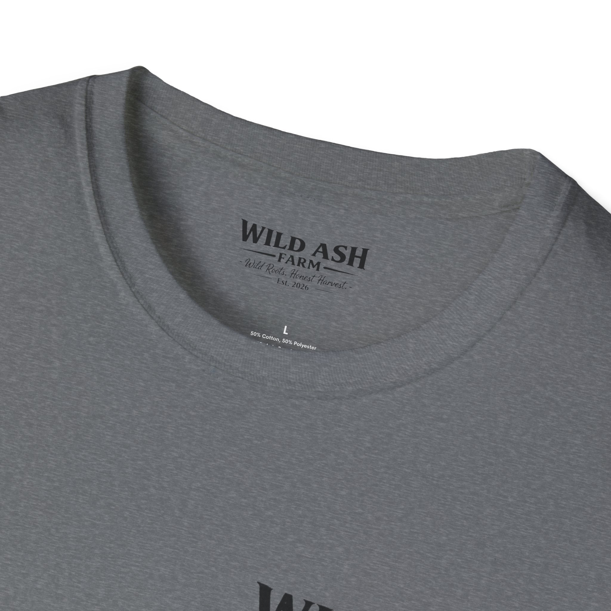 T-Shirt — Wild Ash Farm "Wild Roots Run Deep" Graphic Tee