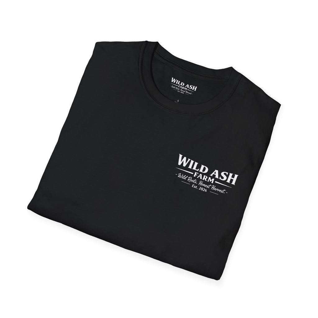 T-Shirt — Wild Ash Farm "Wild Roots Run Deep" Graphic Tee