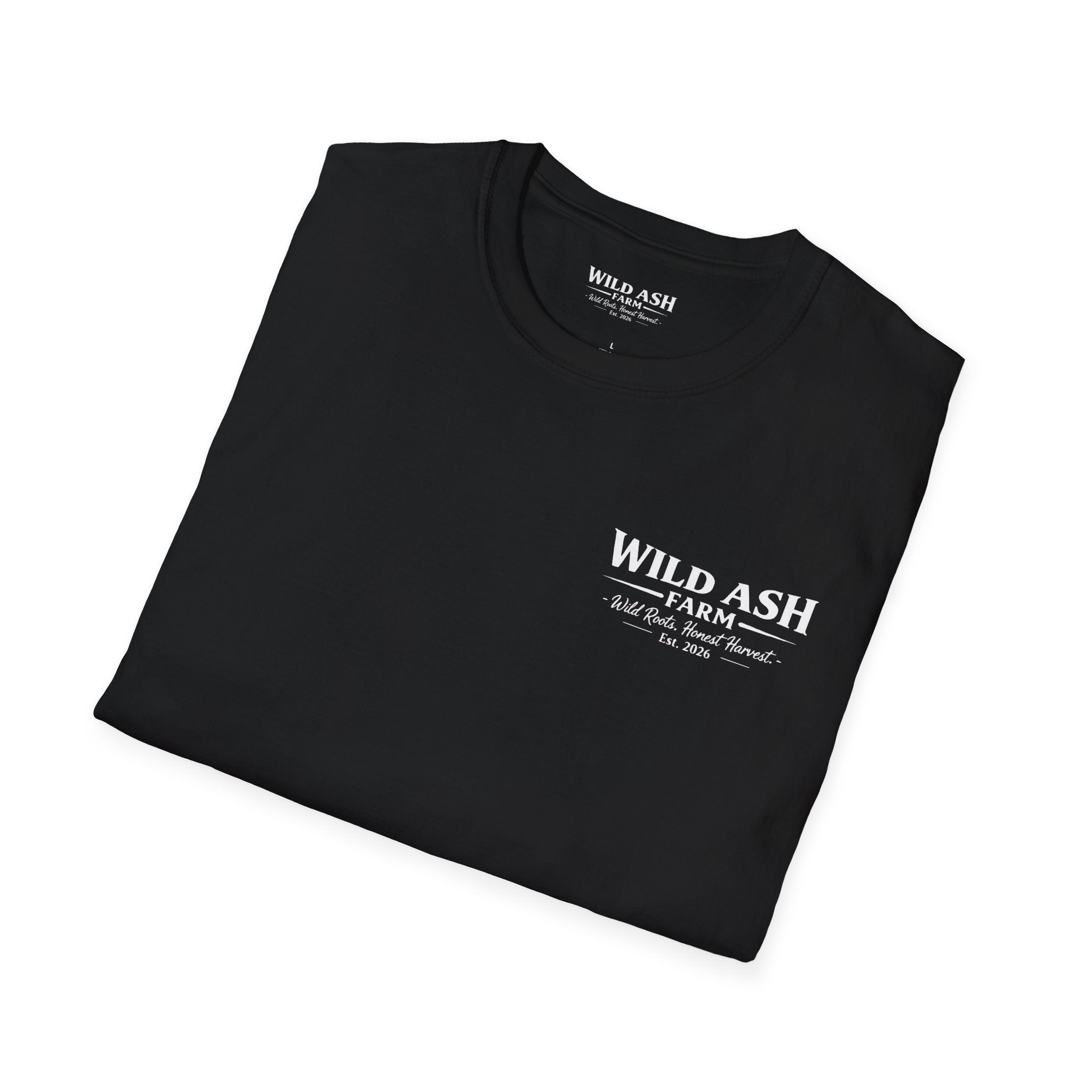 T-Shirt — Wild Ash Farm "Wild Roots Run Deep" Graphic Tee