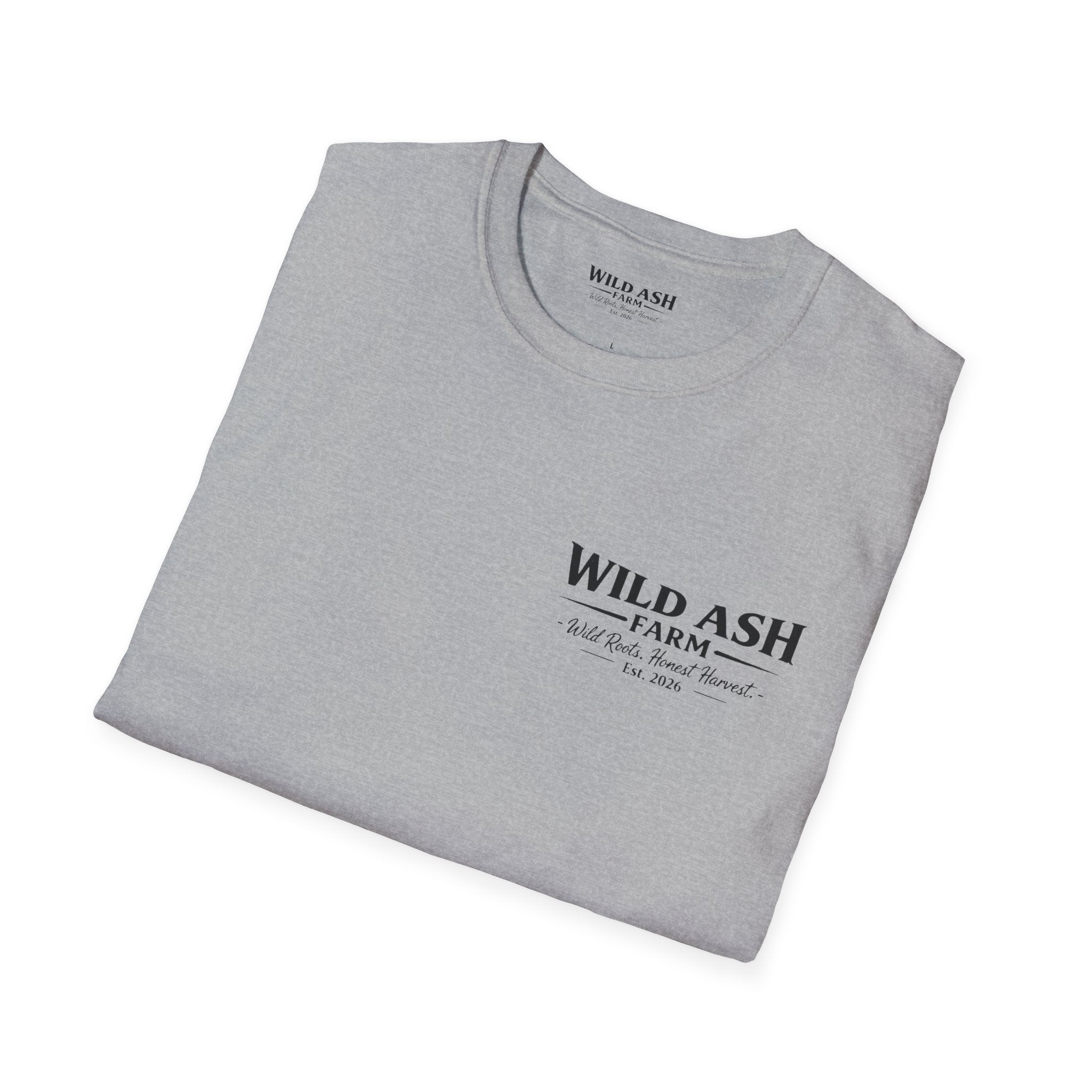 T-Shirt — Wild Ash Farm "Wild Roots Run Deep" Graphic Tee
