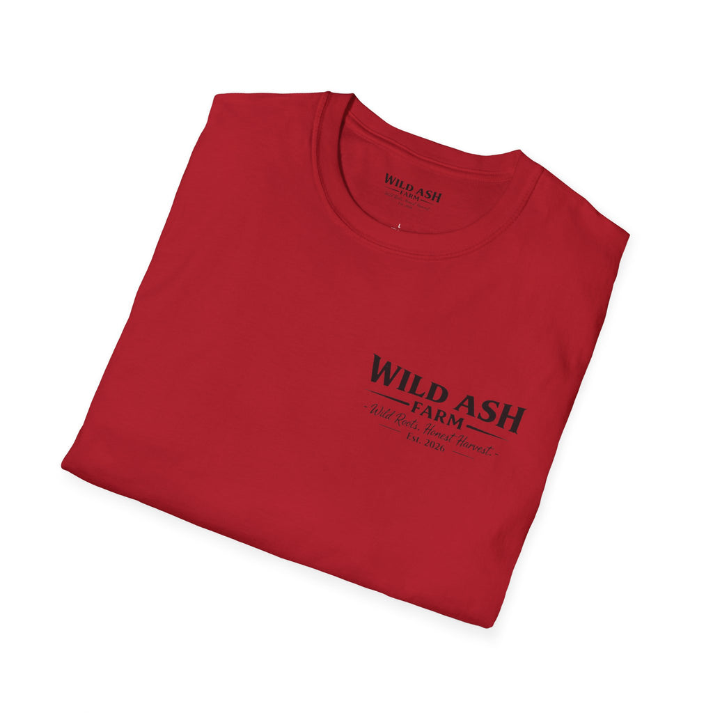 T-Shirt — Wild Ash Farm "Wild Roots Run Deep" Graphic Tee