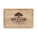 Engraved Wooden Cutting Board – Personalized Farmhouse 'Wild Ash Farm' Charcuterie & Serving Board