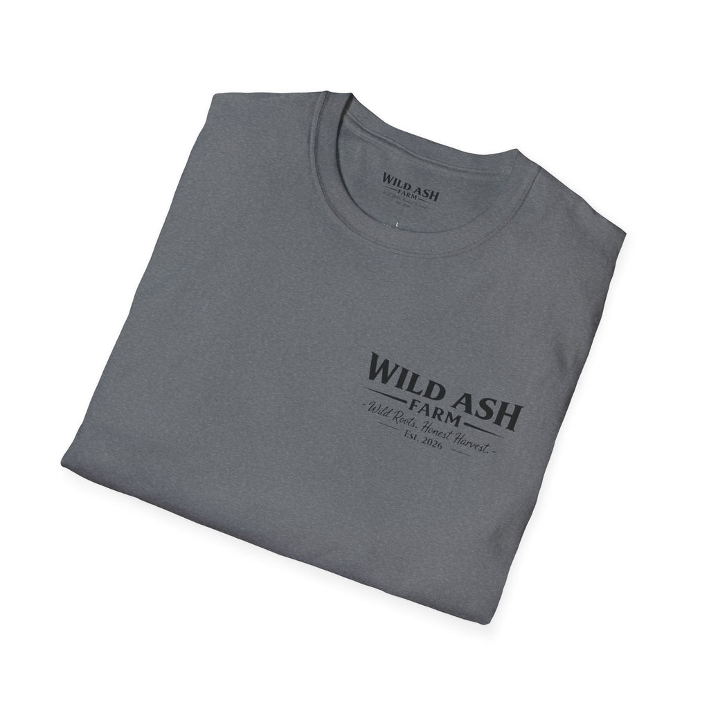 T-Shirt — Wild Ash Farm "Wild Roots Run Deep" Graphic Tee