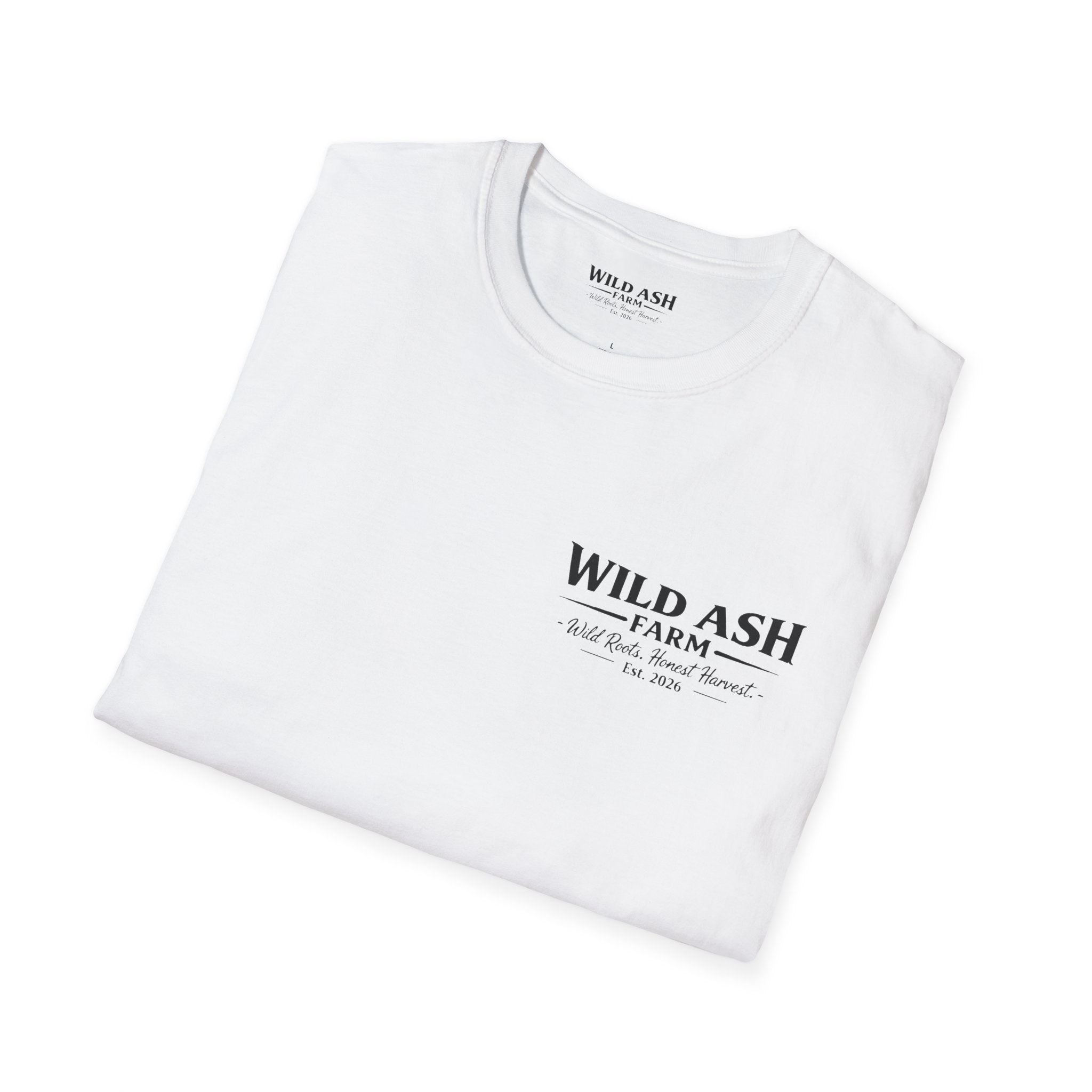 T-Shirt — Wild Ash Farm "Wild Roots Run Deep" Graphic Tee