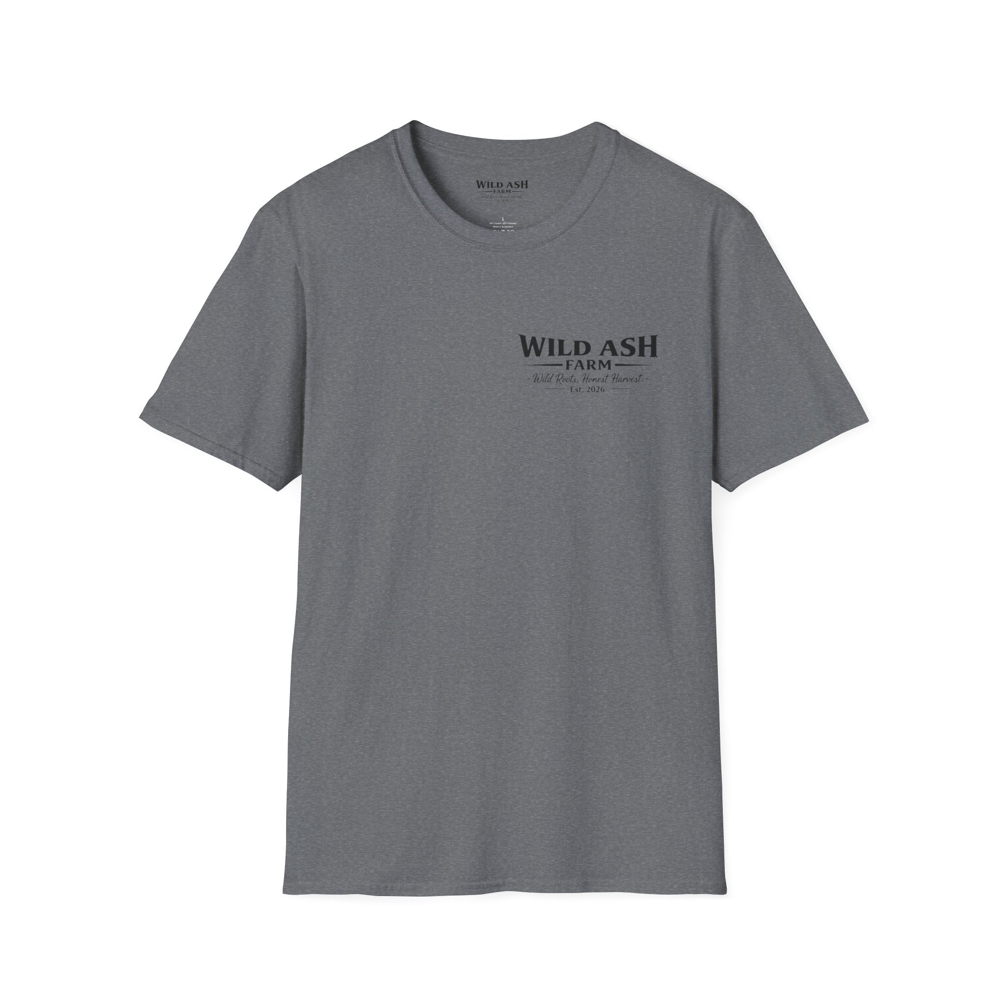 T-Shirt — Wild Ash Farm "Wild Roots Run Deep" Graphic Tee