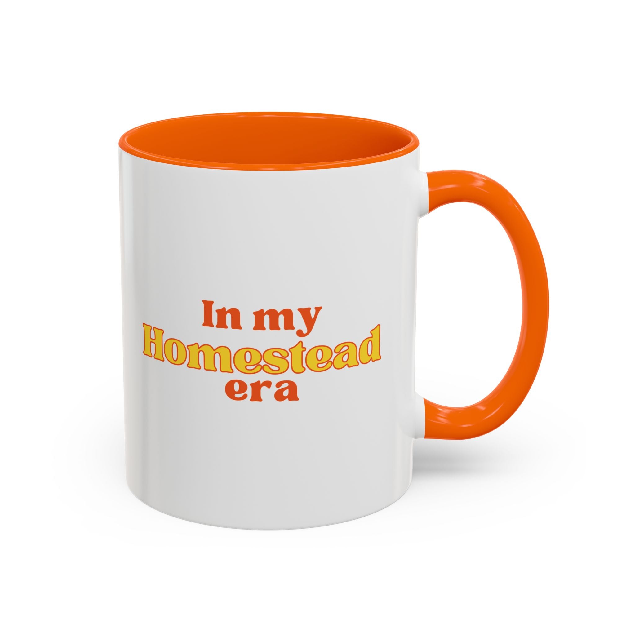 In My Homestead Era Accent Coffee Mug – Rustic Farmhouse Tea & Coffee Cup